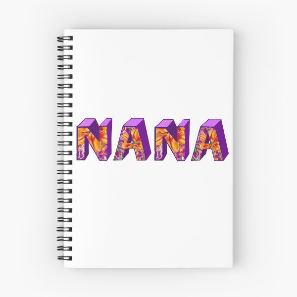 Item preview, Top 10 best personalised gifts 2022  - Nana- personalised,personalized custom name with flowers designed and sold by Artonmytee.