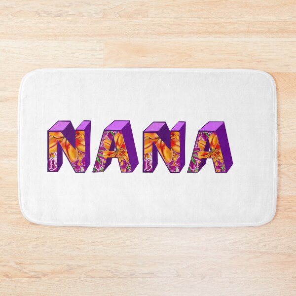 Item preview, Top 10 best personalised gifts 2022  - Nana- personalised,personalized custom name with flowers designed and sold by Artonmytee.