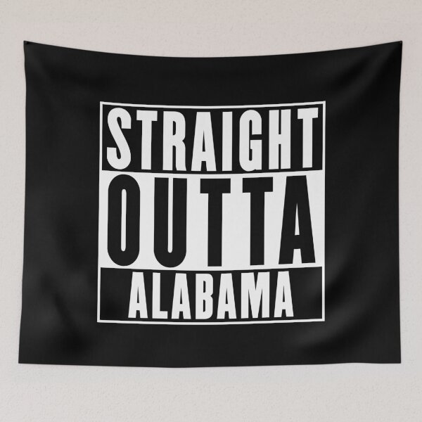 Item preview, Straight Outta Alabama designed and sold by RandomStuffShop.
