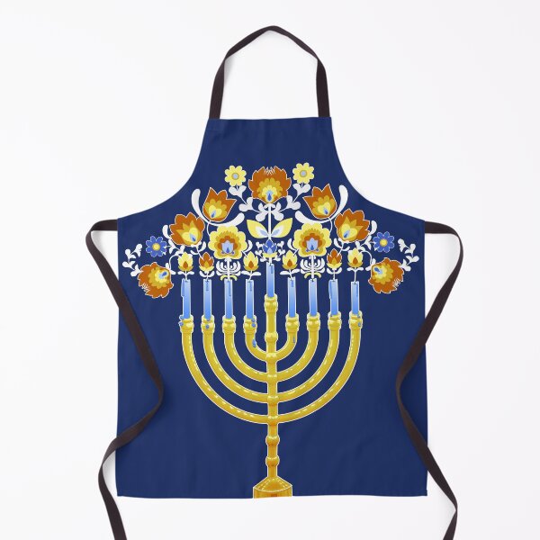 Item preview, Hanukkah 2020 Polish Floral Menorah designed and sold by Umitsu.