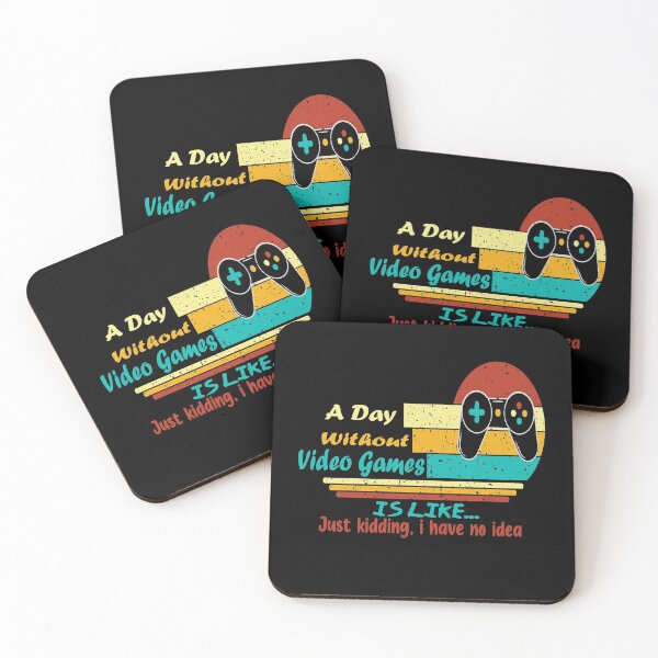 Item preview, a day without video games  designed and sold by Lactus.