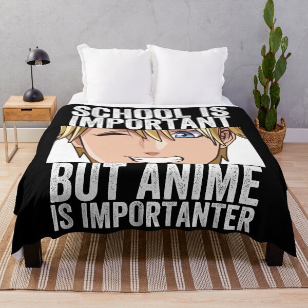 Item preview, Funny Anime Merch - School Is Important But Anime Is Importanter designed and sold by Murraysworkout.