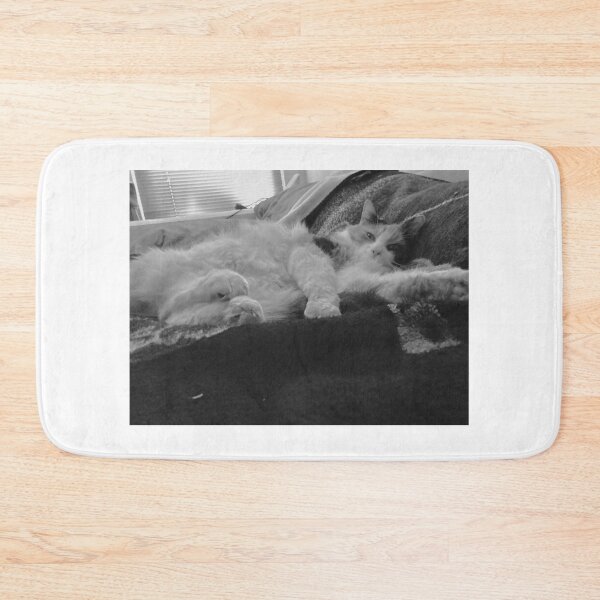 Item preview, Calico on Blanket in black and white designed and sold by TM Art.
