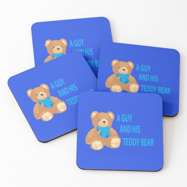 Item preview, A Guy and his Teddy Bear designed and sold by JAZTshirt.