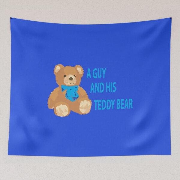 Item preview, A Guy and his Teddy Bear designed and sold by JAZTshirt.