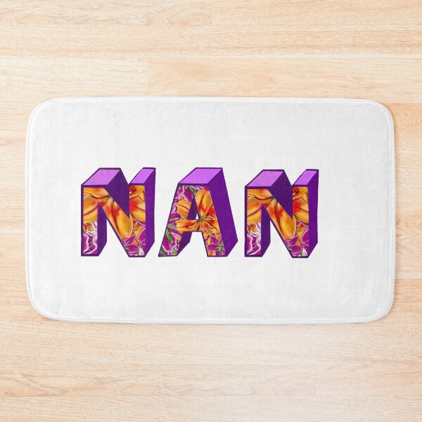 Item preview, Top 10 best personalised gifts 2022  - Nan-personalised,personalized custom name with flowers designed and sold by Artonmytee.