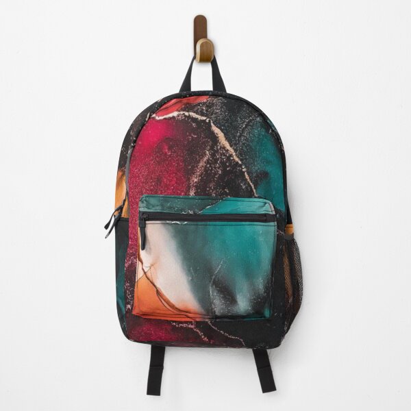 Item preview, colored green yellow pink purple marble print designed and sold by HadeeeeL.
