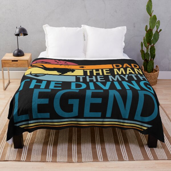 Item preview, Dad, The Man, The Myth, The Diving Legend designed and sold by TravelScientist.