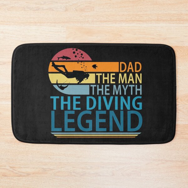 Item preview, Dad, The Man, The Myth, The Diving Legend designed and sold by TravelScientist.