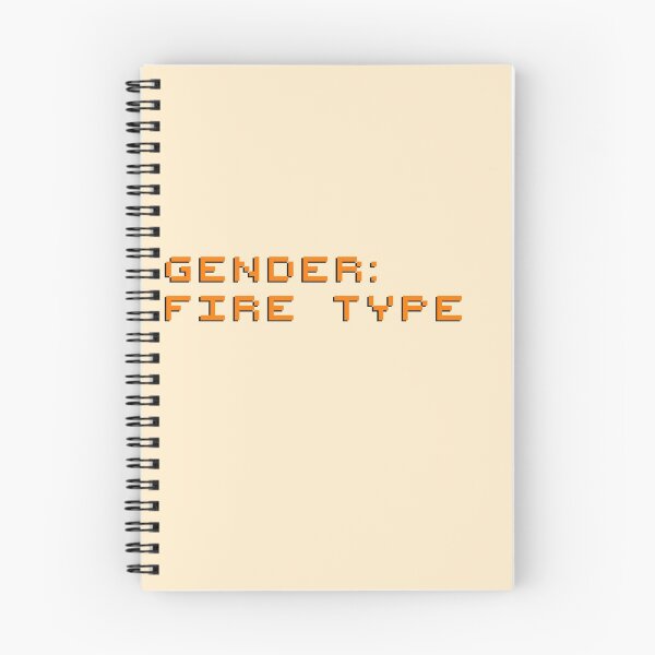 Item preview, Gender: Fire Type designed and sold by blue-jay-art.