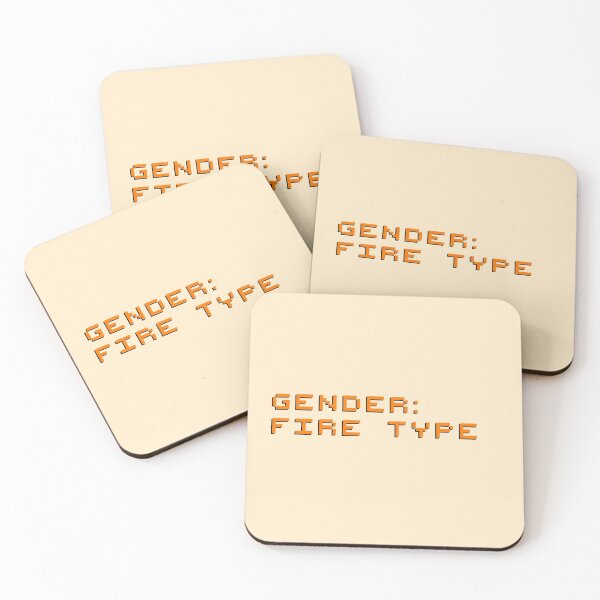 Item preview, Gender: Fire Type designed and sold by blue-jay-art.