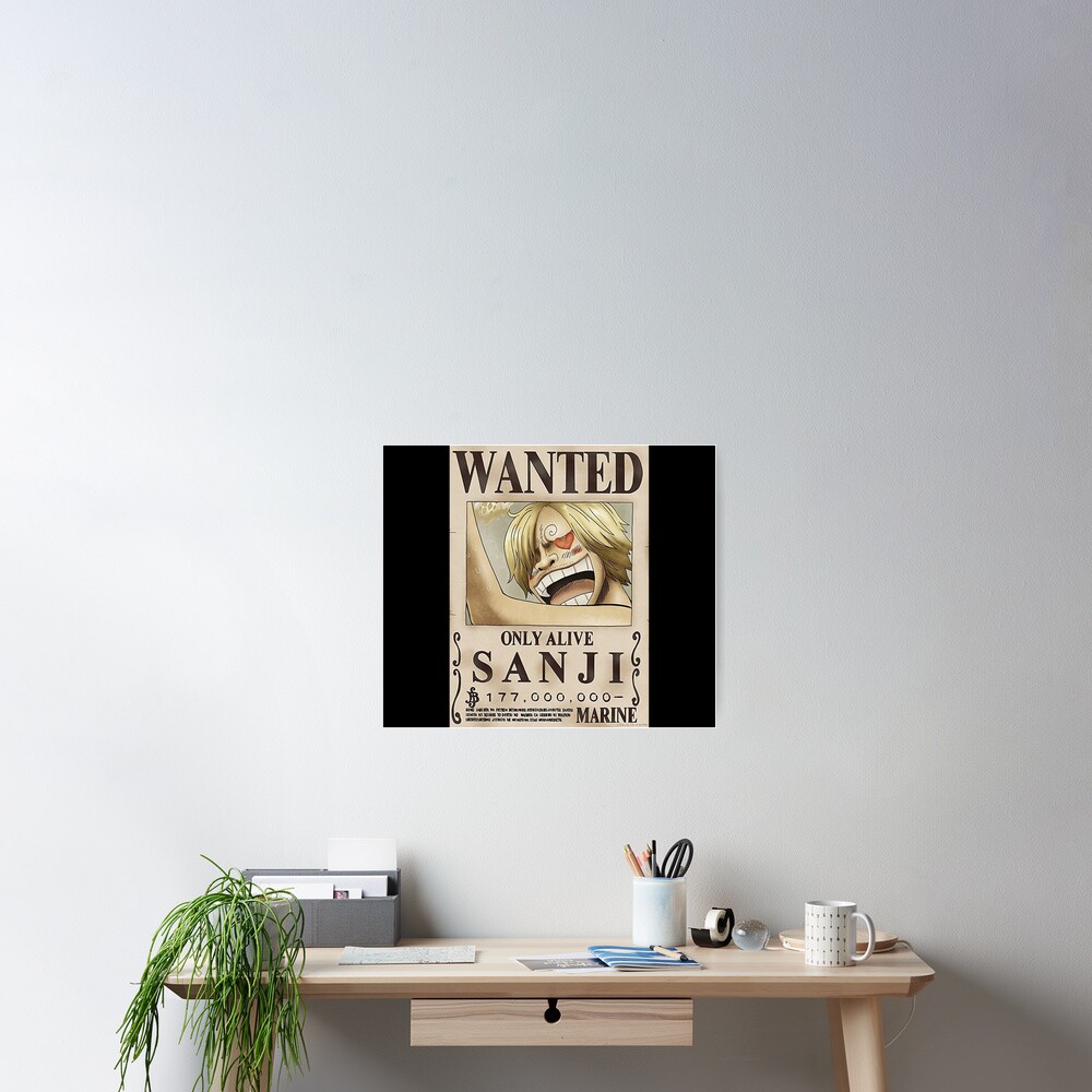 Sanji Wanted Poster Only Alive Poster For Sale By Mangapanels Redbubble Sanji Wanted Poster Only Alive Poster For Sale By Mangapanels Redbubble