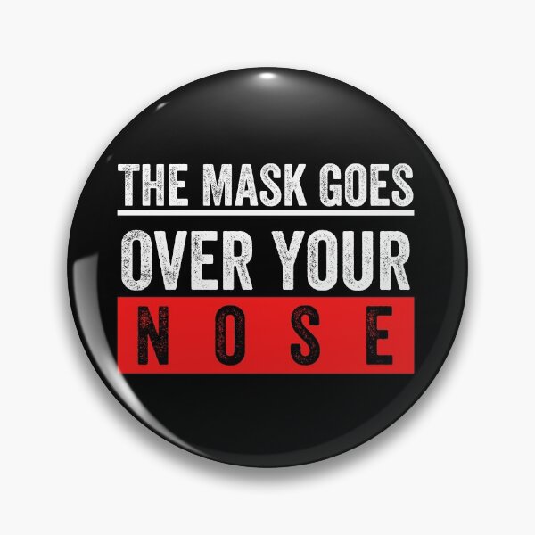Item preview, The Mask Goes Over Your Nose designed and sold by MoMasry.