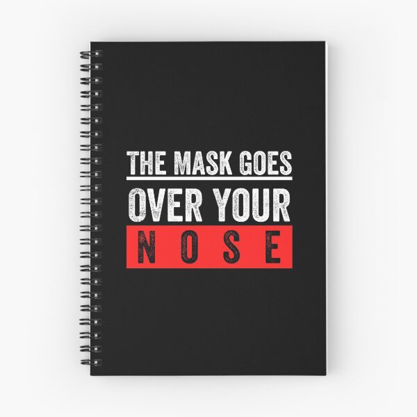 Item preview, The Mask Goes Over Your Nose designed and sold by MoMasry.