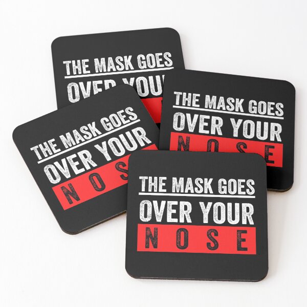 Item preview, The Mask Goes Over Your Nose designed and sold by MoMasry.