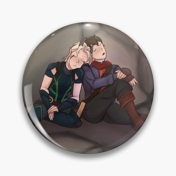 Item preview, Callum and Rayla  designed and sold by emberkire.