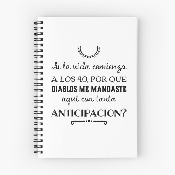 Item preview, Si la vida comienza a los 40, ¿por qué diablos me mandaste aquí con tanta anticipación? designed and sold by Elena's Shop.