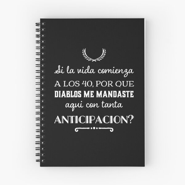 Item preview, Si la vida comienza a los 40, por que diablos me mandaste aqui con tanta anticipacion? designed and sold by Elena's Shop.