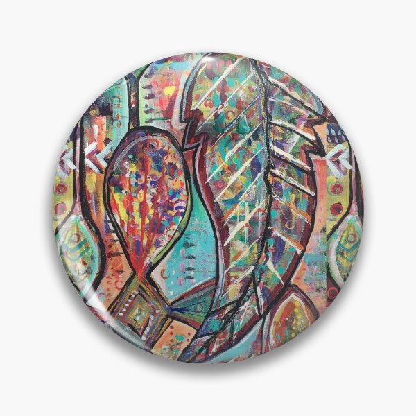 Item preview, Abstract Bohemian feather designed and sold by Alicia Gauger.