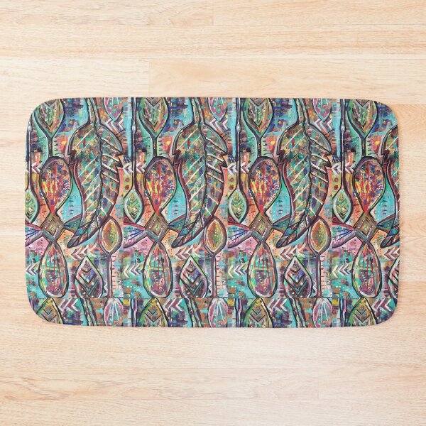 Item preview, Abstract Bohemian feather designed and sold by Alicia Gauger.