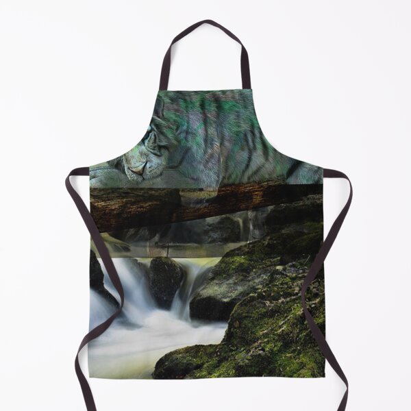 Item preview, Tiger above waterfall designed and sold by Karen Persephone .