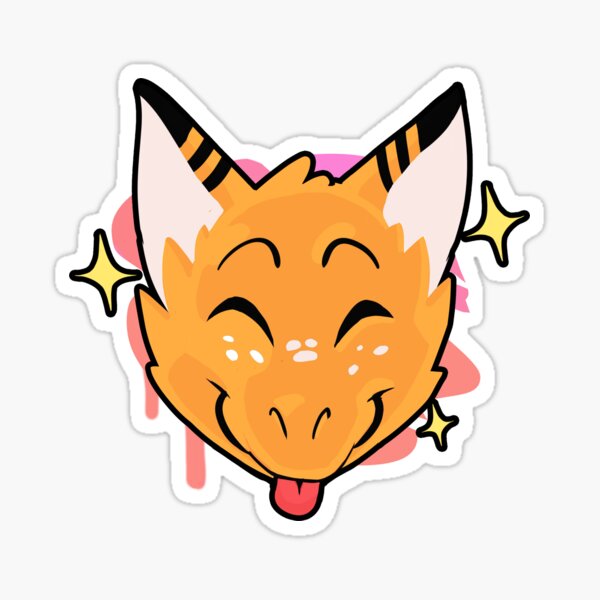Item preview, I'm A Furry Trash! Dragon Fursona designed and sold by VHusky.