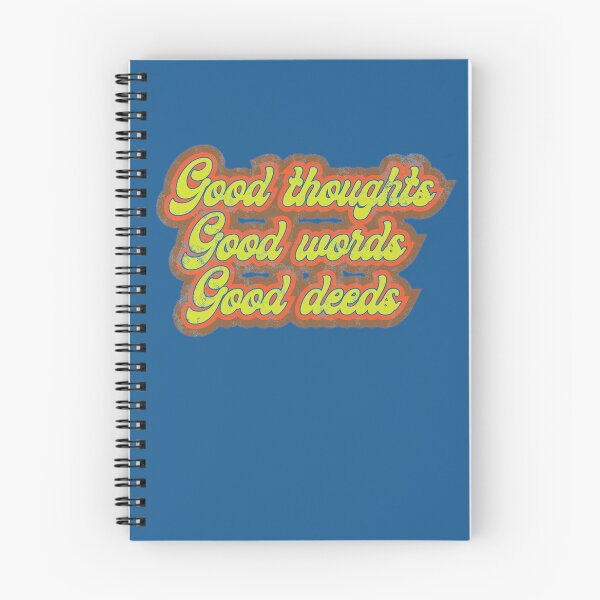 Item preview, Good Thoughts, Good Words, Good Deeds designed and sold by RoboDynamite.