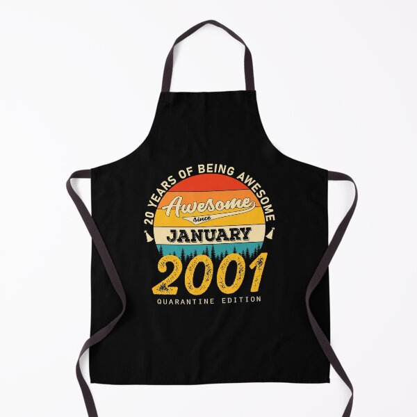 Item preview, 20th Birthday 20 Years Born In 2001 January designed and sold by Renergie.