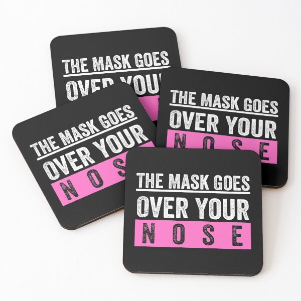 Item preview, The Mask Goes Over Your Nose designed and sold by MoMasry.
