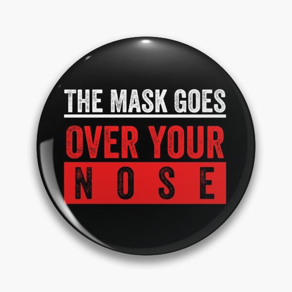 Item preview, The Mask Goes Over Your Nose designed and sold by MoMasry.