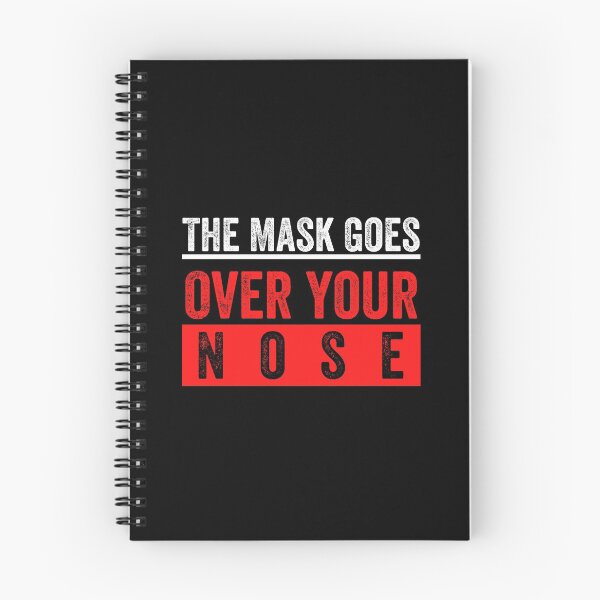Item preview, The Mask Goes Over Your Nose designed and sold by MoMasry.