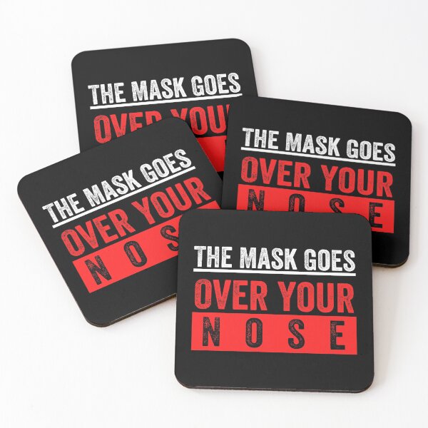Item preview, The Mask Goes Over Your Nose designed and sold by MoMasry.