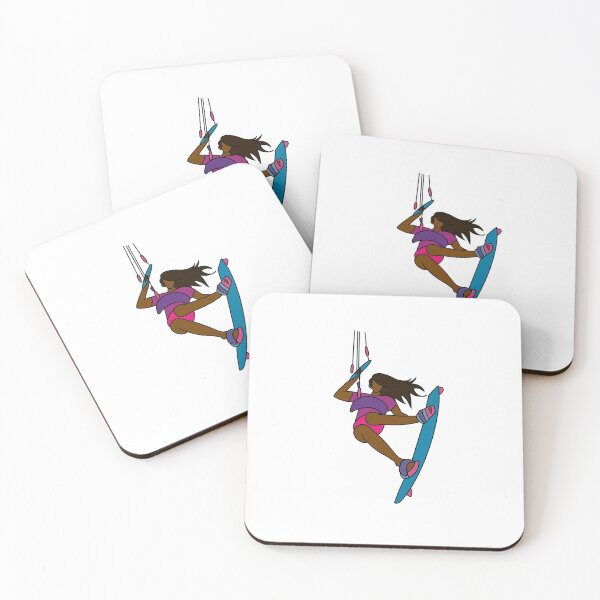 Item preview, Kitesurf Kiteboard Woman designed and sold by TheSaltSirens.