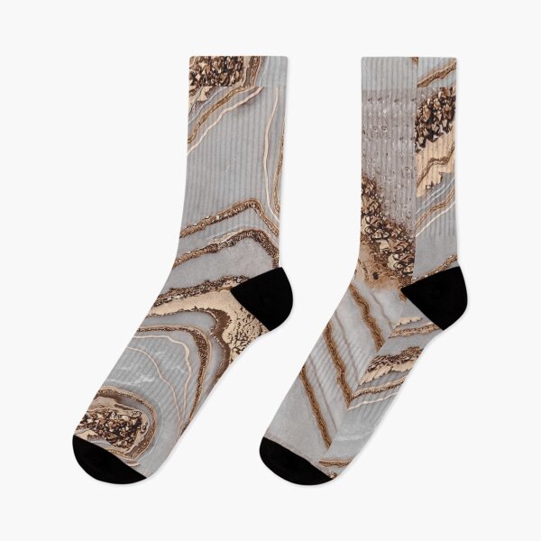 Item preview, off white and gold marble print designed and sold by HadeeeeL.