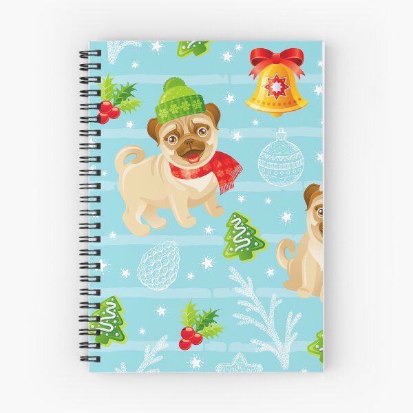 Artikelvorschau, Mops Weihnachten entworfen und verkauft von givemedogs.