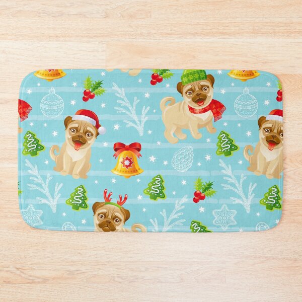 Item preview, Navidad Pug designed and sold by givemedogs.