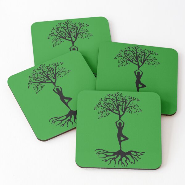 Item preview, Tree of Life Yoga pose designed and sold by PlantDemia.