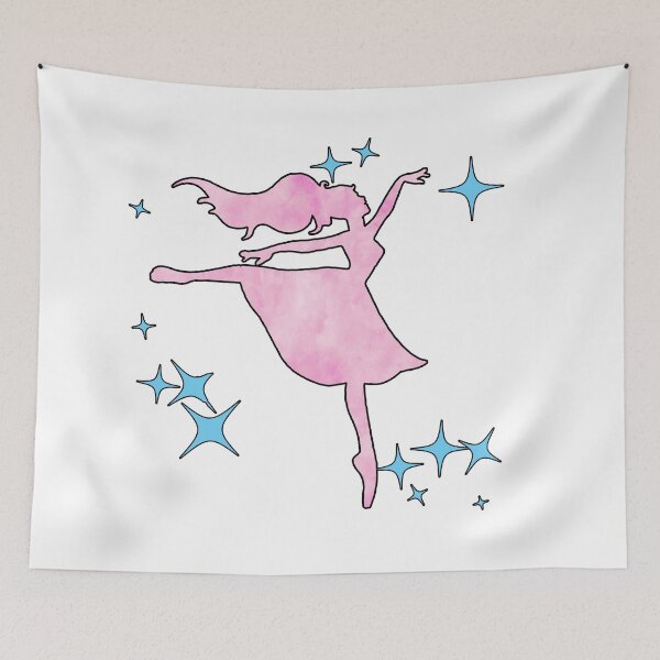 Item preview, Watercolor Pink Ballerina designed and sold by Trace1234.
