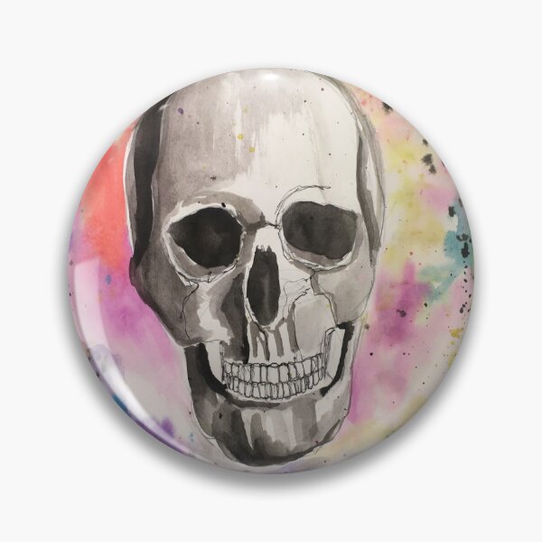 Item preview, Colorful Skull designed and sold by Alicia Gauger.