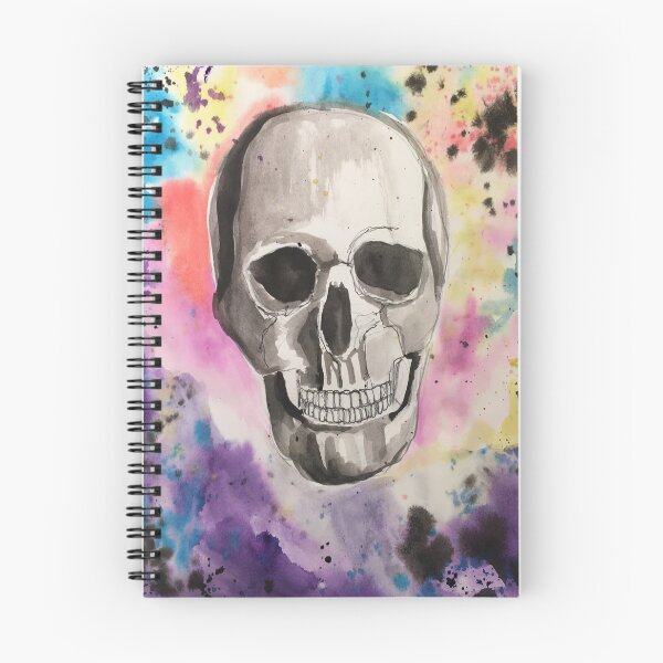 Item preview, Colorful Skull designed and sold by Alicia Gauger.