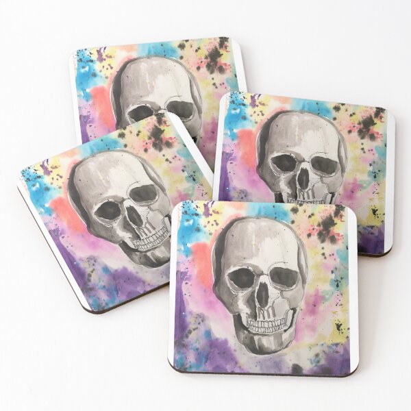 Item preview, Colorful Skull designed and sold by Alicia Gauger.