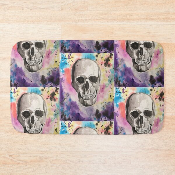 Item preview, Colorful Skull designed and sold by Alicia Gauger.