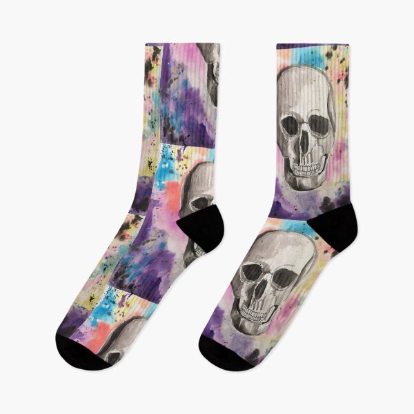 Item preview, Colorful Skull designed and sold by Alicia Gauger.