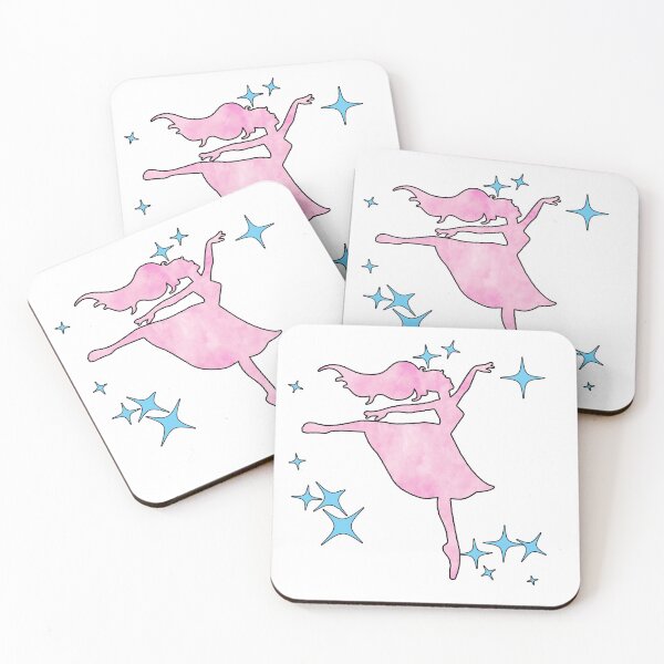 Item preview, Watercolor Pink Ballerina designed and sold by Trace1234.