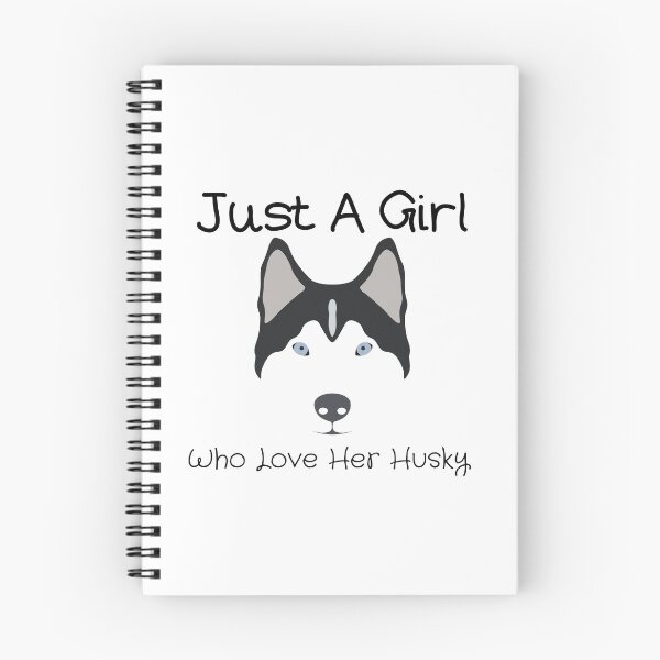 Item preview, Just A Girl Who Love Her Husky  designed and sold by piskwi.