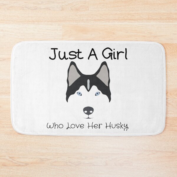 Item preview, Just A Girl Who Love Her Husky  designed and sold by piskwi.
