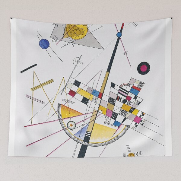 Item preview, Wassily Kandinsky Delicate Tension designed and sold by neteor.