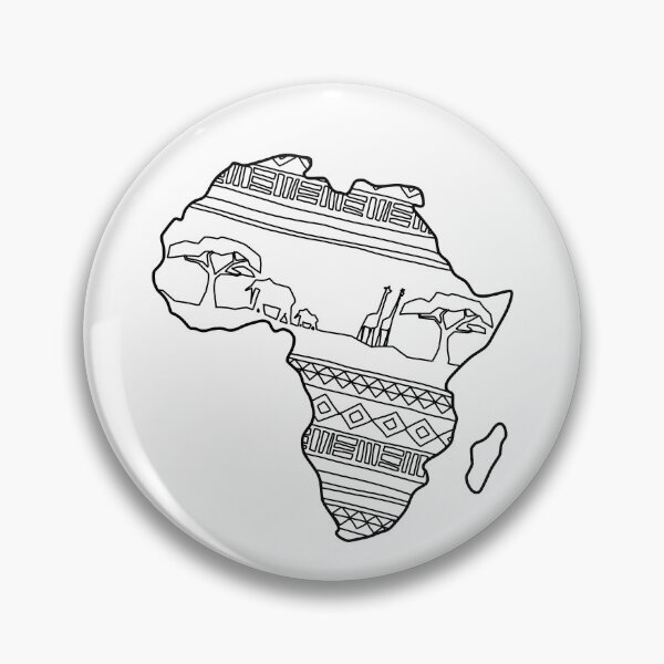 Item preview, AFRICAN CONTINENT Wildlife | Native | Safari | Travel | Africa designed and sold by yourtravelguide.
