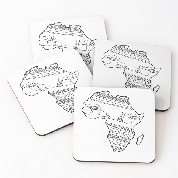 Item preview, AFRICAN CONTINENT Wildlife | Native | Safari | Travel | Africa designed and sold by yourtravelguide.