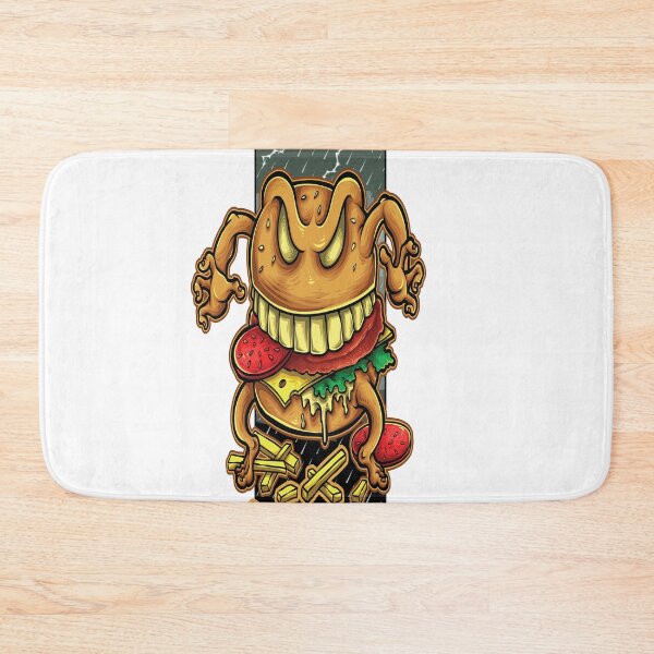 Item preview, Burger Hamburger Foodie Cartoon designed and sold by ProjectX23.